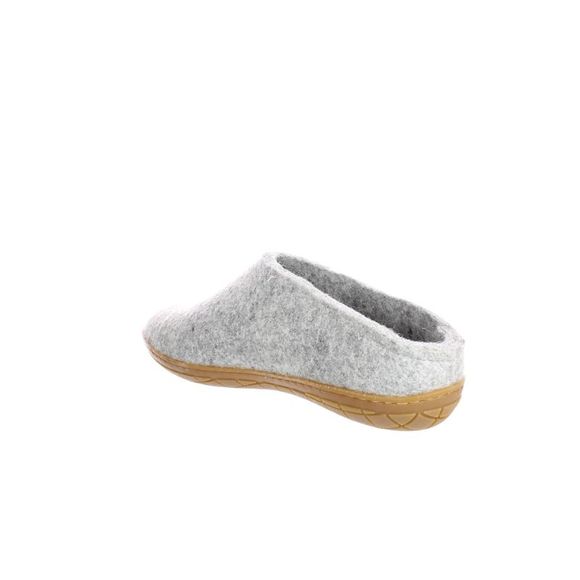 Glerups Shoes Glerups Mens Gray Mule Slippers Eur 44 Medium D M